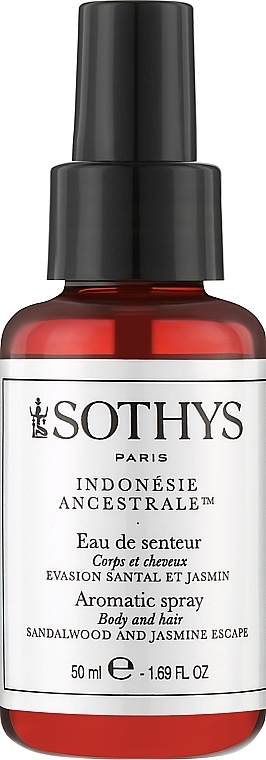 Light Perfumed Body & Hair Spray - Sothys Aromatic Spray — photo N1