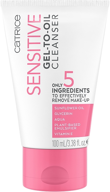 Facial Cleanser - Catrice Sensitive Gel-to-Oil Cleanser — photo N1