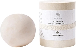 Fragrances, Perfumes, Cosmetics Snow Oat Shampoo Bar - Erigeron All in One Vegan Shampoo Ball Snow Oatmeal