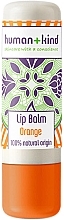 Fragrances, Perfumes, Cosmetics Orange Lip Balm - Human+Kind Lip Balm Orange