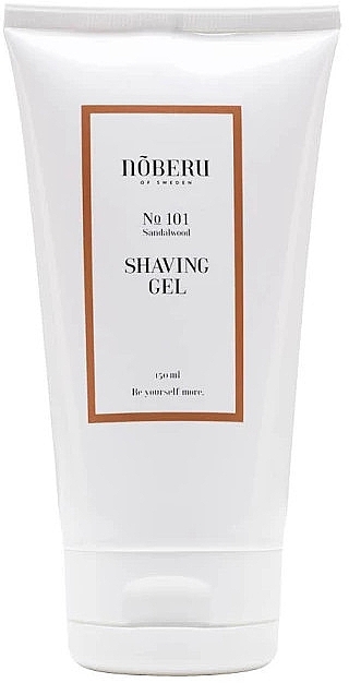 Shaving Gel - Noberu Of Sweden №101 Sandalwood Shaving Gel — photo N1