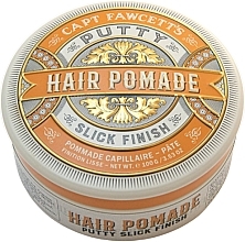 Light Shine Hair Pomade - Captain Fawcett Hair Pomade Putty Slcick Finish — photo N1