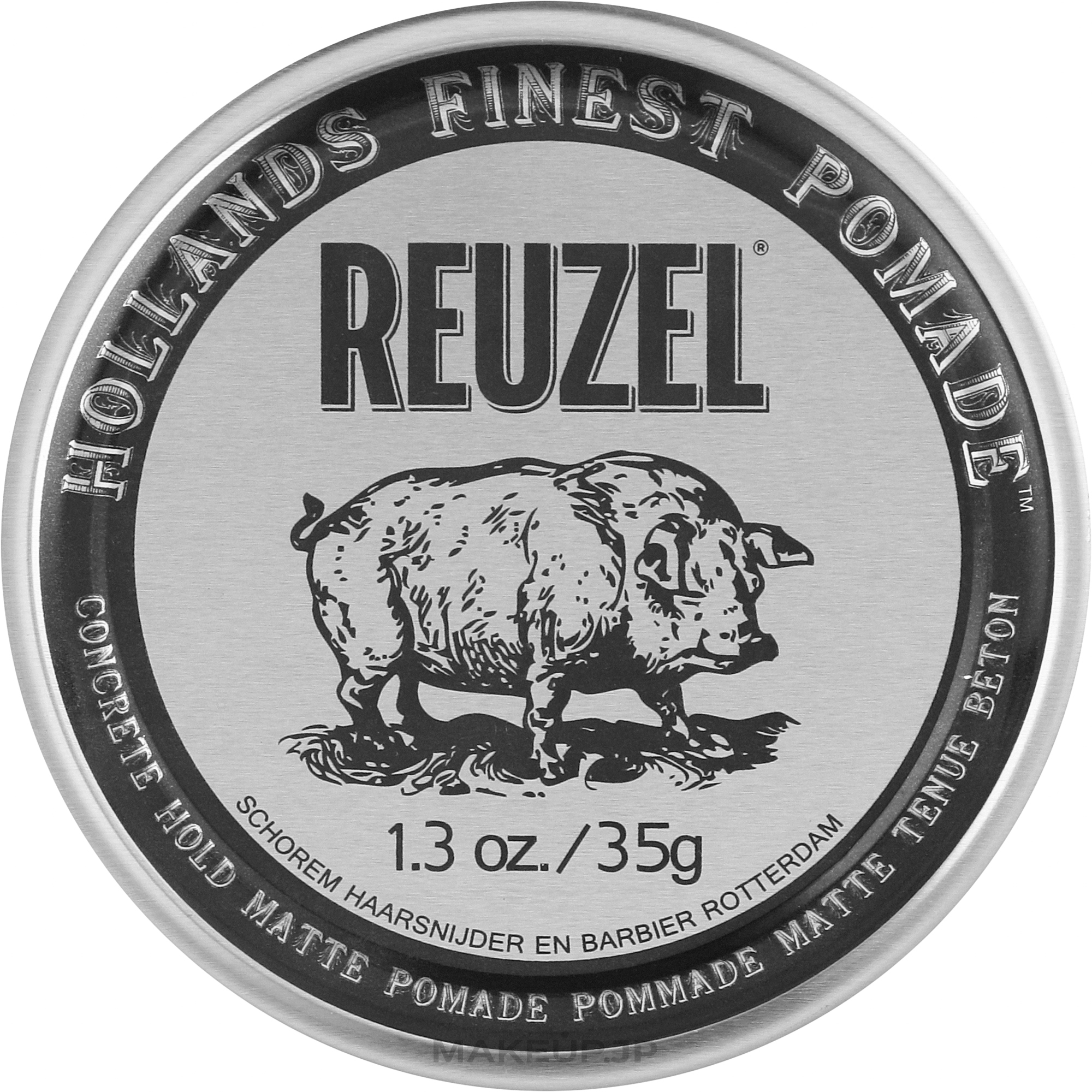 Hair Styling Pomade - Reuzel Concrete Hold Matte Pomade — photo 35 g