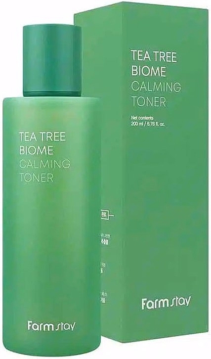 Soothing Toner with Tea Tree Extract - FarmStay Tea Tree Biome Calming Toner — photo N1