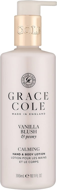 Softening Hand and Body Lotion - Grace Cole Vanilla Blush & Peony Softening Hand Lotion — photo N1