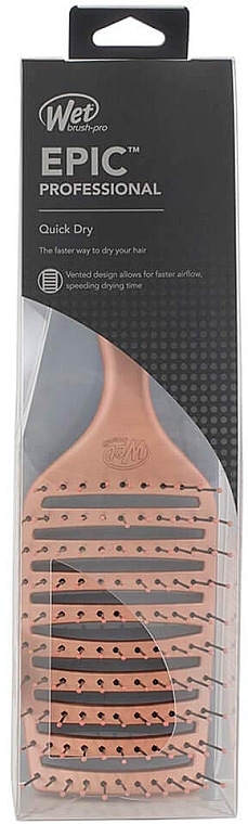 Hair Brush - Wet Brush Pro Epic Quick Dry Detangler Rose Gold — photo N2