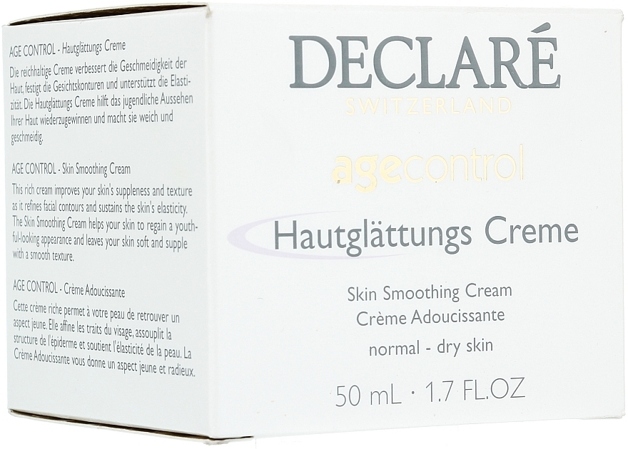 Soothing Cream for Sensitive & Dry Skin - Declare Skin Smoothing Cream — photo N1