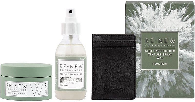 Set - Re-New Copenhagen Holiday Box with Card Holder (paste/100ml + spray/150ml + acc/1pcs) — photo N1