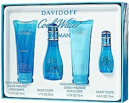 Fragrances, Perfumes, Cosmetics Davidoff Cool Water Woman - Set 