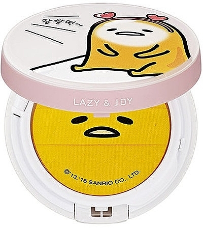 Cushion Case, option A - Holika Holika Gudetama Lazy & Joy Cushion BB Case A — photo N2