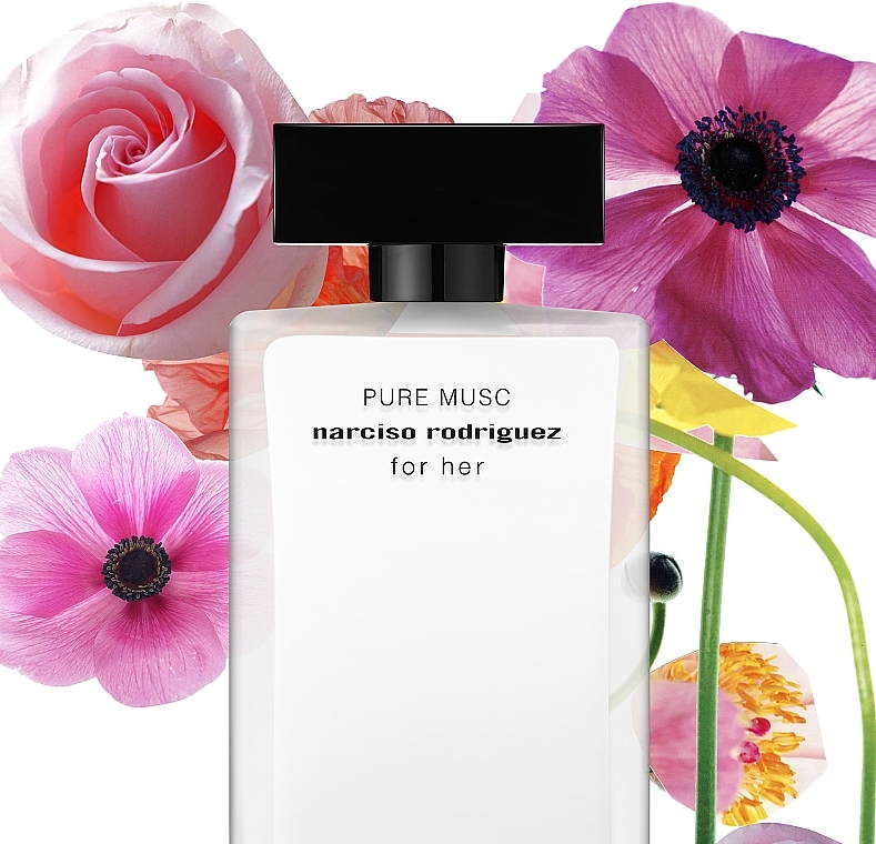 Narciso Rodriguez For Her Pure Musc - Set (edp/100 ml + edp/mini/10 ml + b/lot/50 ml) — photo N3