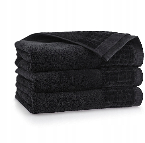 GIFT! Towel, black, 1 pc - Zwoltex	 — photo N1