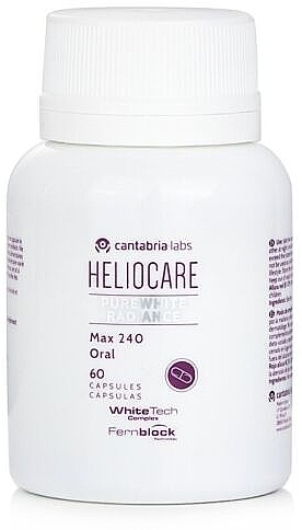 Dietary Supplement for Healthy Skin - Cantabria Labs Heliocare Oral Max 240 Capsules — photo N2