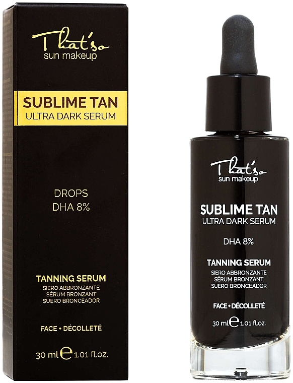 タンニング セラム - That's So Sublime Tan Ultra Dark Serum — photo N1