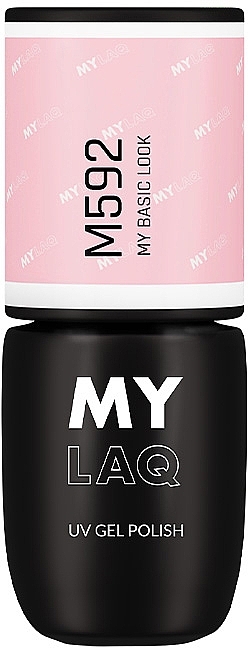 Hybrid Nail Polish - MylaQ UV Gel Polish (M107 -My No Filter) — photo N1