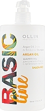 Fragrances, Perfumes, Cosmetics Shine & Gloss Shampoo with Argan Oil - Ollin Professional Basic Line Shampoo