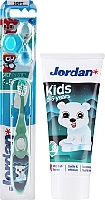 Fragrances, Perfumes, Cosmetics Teddy Bear Set - Jordan (toothbrush/1pc + toothpaste/50ml)