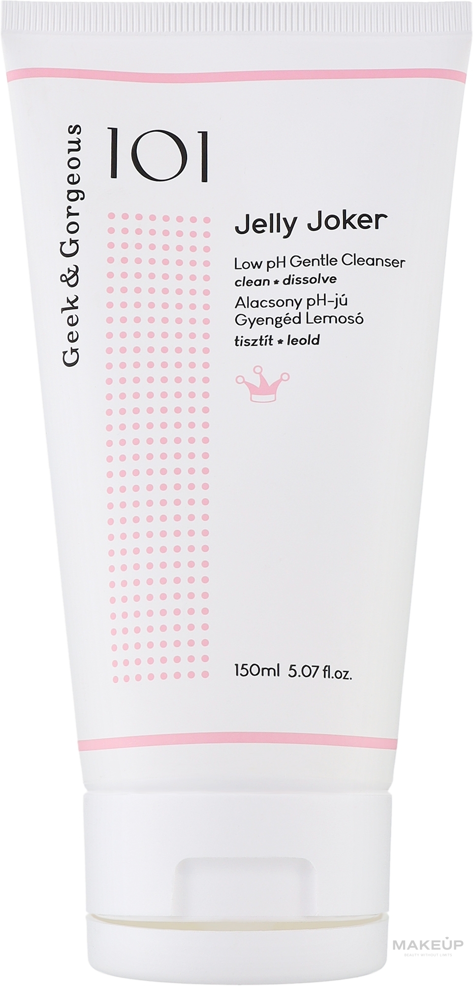 Face Cleansing Gel - Geek & Gorgeous Jelly Joker Low pH Gentle Cleanser — photo 150 ml