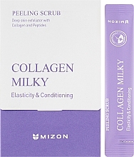 Milky Peeling Scrub - Mizon Collagen Milky Peeling Scrub — photo N2