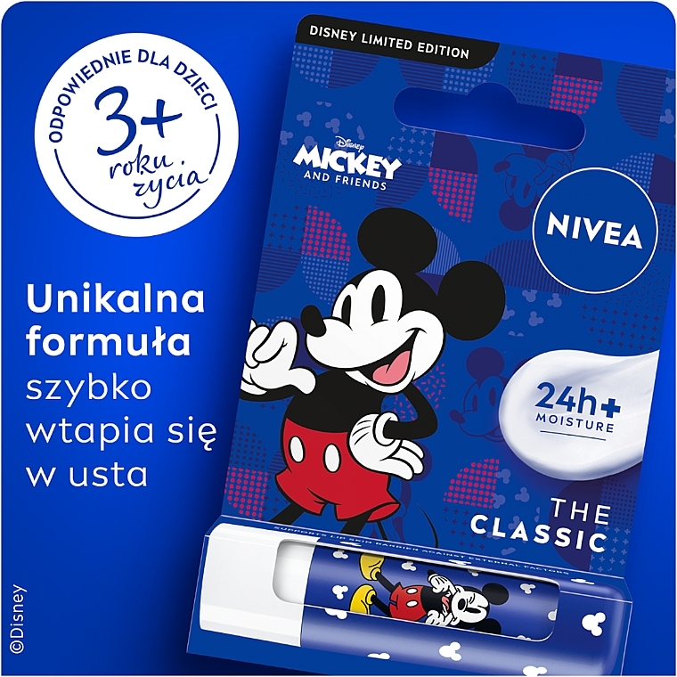 Lip Balm - NIVEA Mickey Mouse Disney Edition The Classic — photo N4