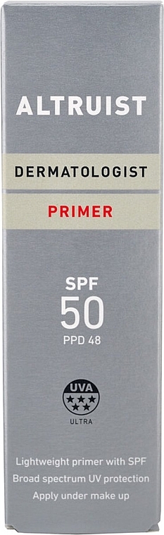 顔用日焼け止めプライマー - Altruist Dermatologist Primer SPF50 — photo N4