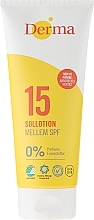 Fragrances, Perfumes, Cosmetics Sun Protective Tanning Lotion - Derma Sun Lotion SPF 15