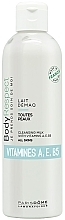 Fragrances, Perfumes, Cosmetics Cleansing Face Milk - Body Respect Cleansing Milk With Vitamins A, E, B5