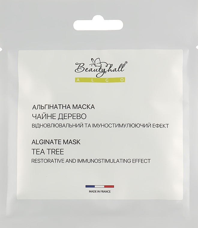 Alginate Mask "Tea Tree" - Beautyhall Algo Peel Off Mask Tea Tree — photo N1