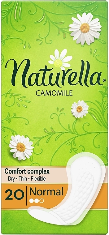 Daily Liners, 20 pcs - Naturella Camomile Comfort Complex Normal — photo N2