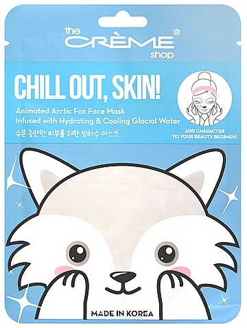 Face Mask - The Creme Shop Chill Out Skin Arctic Fox Mask — photo N1