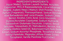 Body Scrub - Yardley Flowerazzi Magnolia & Pink Orchid Exfoliating Body Scrub — photo N4