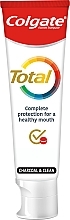 Fragrances, Perfumes, Cosmetics Antibacterial Charcoal Toothpaste - Colgate Total Charcoal & Clean