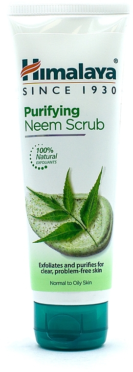 Neem Face Cleansing Scrub - Himalaya Herbals Purifying Neem Scrub — photo N1