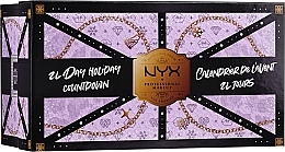 Fragrances, Perfumes, Cosmetics Advent Calendar - NYX Professional Makeup Advent Calendar 24 Day Holiday Countdown