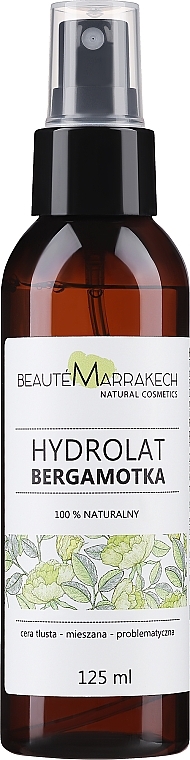 Natural Face Water - Beaute Marrakech Bergamot Water  — photo N1