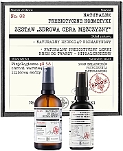 Fragrances, Perfumes, Cosmetics Men's Skin Care Set - Bosqie Men's Healthy Skin (f/cr/50ml + hydrolat/100ml)