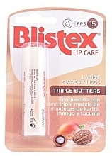 Fragrances, Perfumes, Cosmetics Lip Balm - Blistex Protector Lip Triple Butters SPF 15