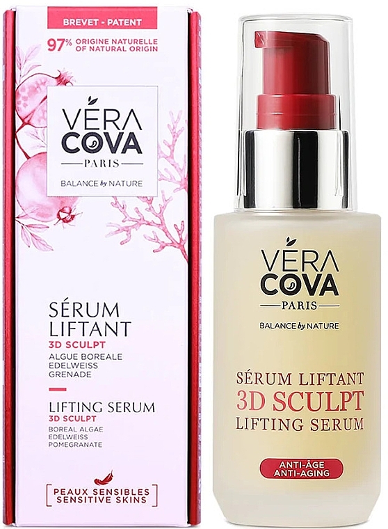 Face Lifting Serum - Veracova Anti-Aging 3D Sculpt Lifting Serum — photo N1