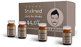 Fragrances, Perfumes, Cosmetics Nourishing Beard & Face Serum - Snailmed