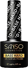 Fragrances, Perfumes, Cosmetics Hard Base Coat - Sanso Cosmetics Base Hard UV/Led Gel Polish