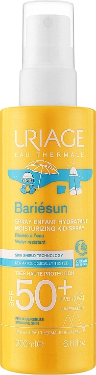Kids Sun Body Spray - Uriage Bariesun Moisturuzing Kid Spray SPF50+ — photo N1