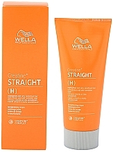 Straightening Cream for Bleached & Sensitive Hair - Wella Professionals Creatine+ Straight H — photo N1