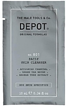 Fragrances, Perfumes, Cosmetics Face & Neck Cleansing Gel for Daily Use - Depot No 801 Daily Skin Cleanser (sample)