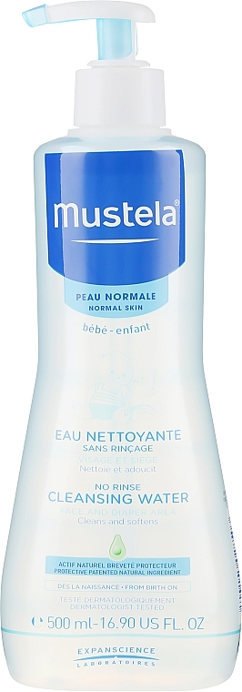 Cleansing Fluid - Mustela Cleansing Water — photo N1