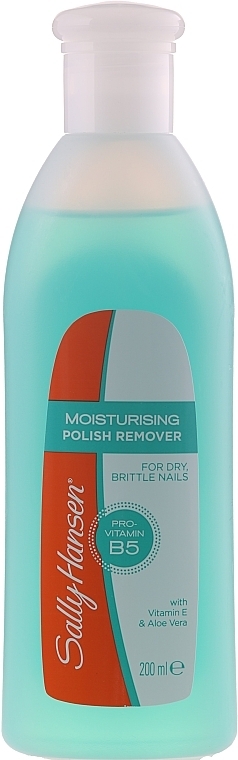 Moisturising Nail Polish Remover - Sally Hansen Moisturising Polish Remover With Vitamin E — photo N1