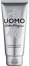 Fragrances, Perfumes, Cosmetics Salvatore Ferragamo Uomo Casual Life - Shower Gel