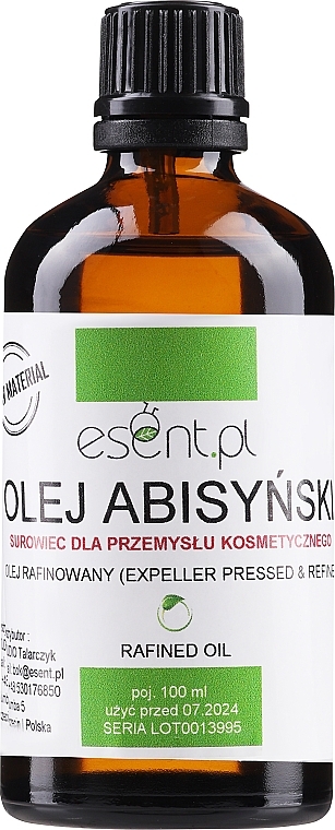 Refined Abyssinian Oil - Esent — photo N2