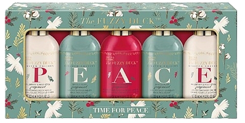 Set, 5 products - Baylis & Harding The Fuzzy Duck Winter Wonderland Time For Peace Gift Set — photo N1