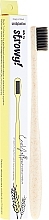 Fragrances, Perfumes, Cosmetics Wheat Toothbrush, Medium - WoodyBamboo Toothbrush EcoYellow Medium