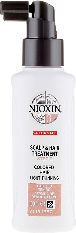 Nourishing Hair & Scalp Mask - Nioxin Color Safe System 3 Scalp Treatment — photo N2